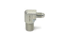 Techna-Fit -4AN 90° to 3/8 NPT Male Steel Turbo Adapter Fitting (782246)