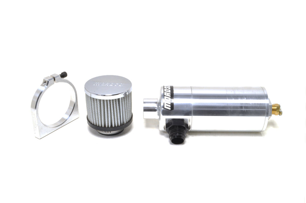 Moroso Billet Engine Oil Catch Can with Breather (85500)