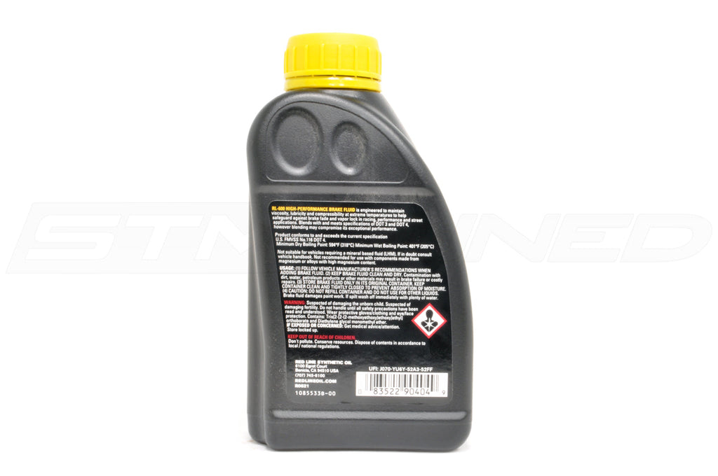 Red Line RL-600 DOT4 Brake Fluid (90404)