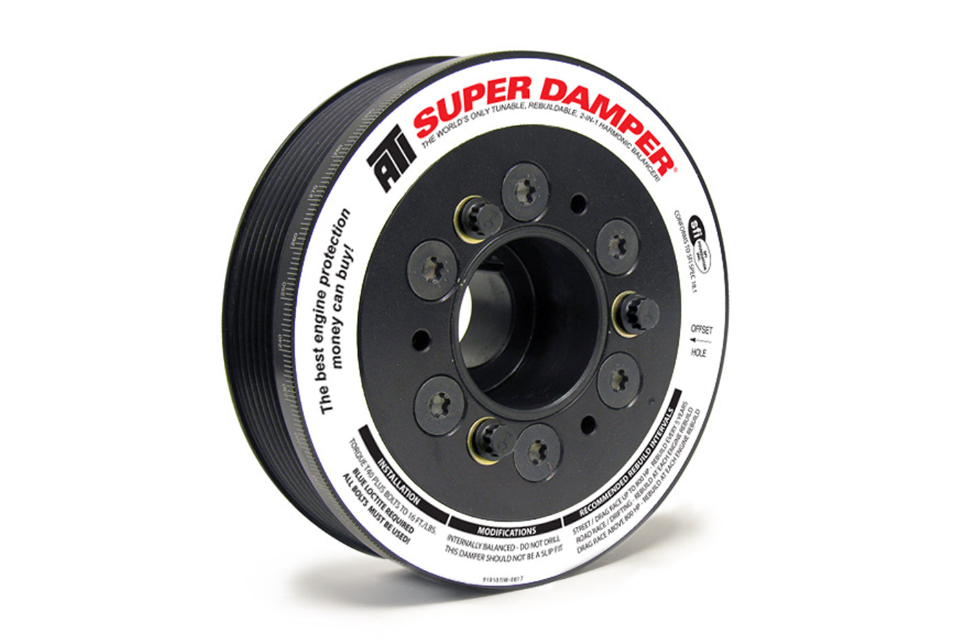ATI Super Damper Crank Pulley for 4B11 Evo X