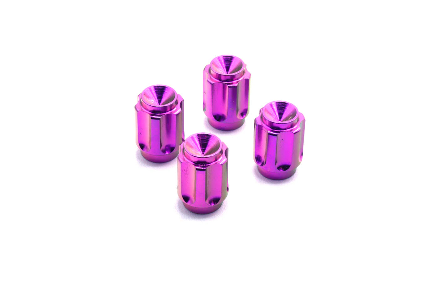 Dress Up Bolts Titanium Valve Stem Caps Gear Style (ACC-002)