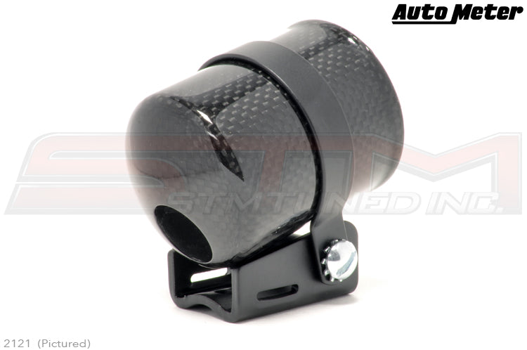 Auto Meter Universal 52mm Gauge Cup - Carbon Fiber
