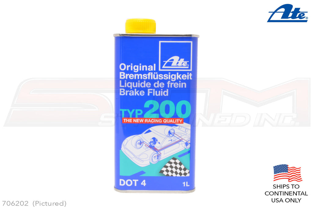 ATE Type 200 Amber Brake Fluid 1L (706202)