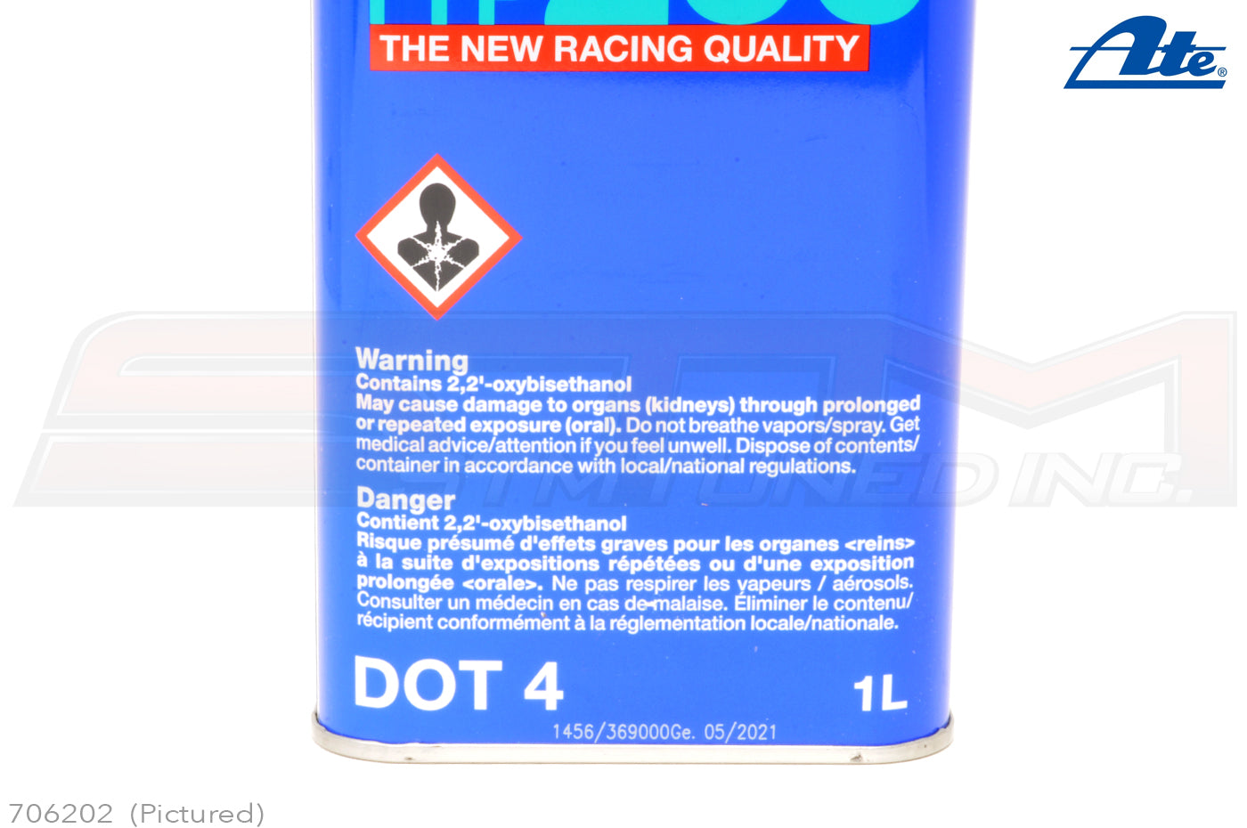 ATE Type 200 Amber Brake Fluid 1L (706202)