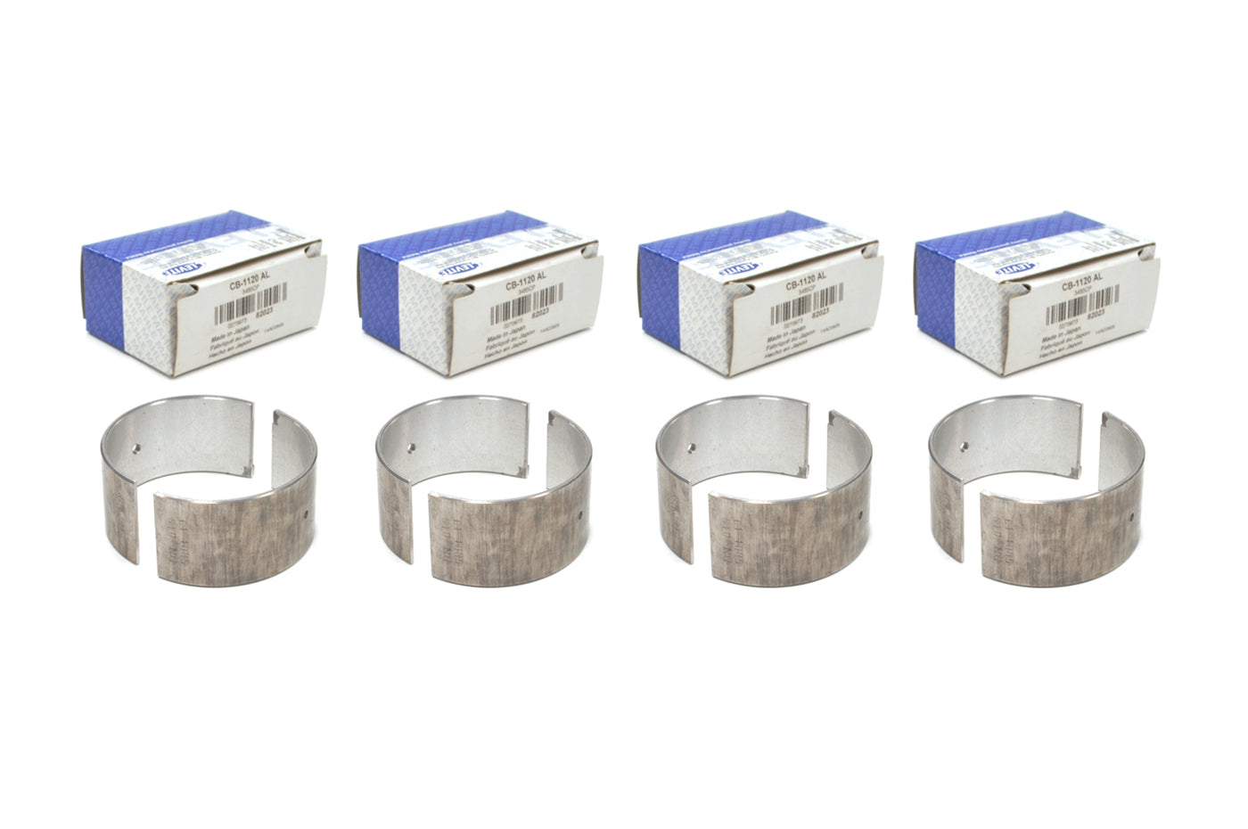 Clevite Aluminum Rod Bearings for 6-Bolt 4G63 DSM (1120A)