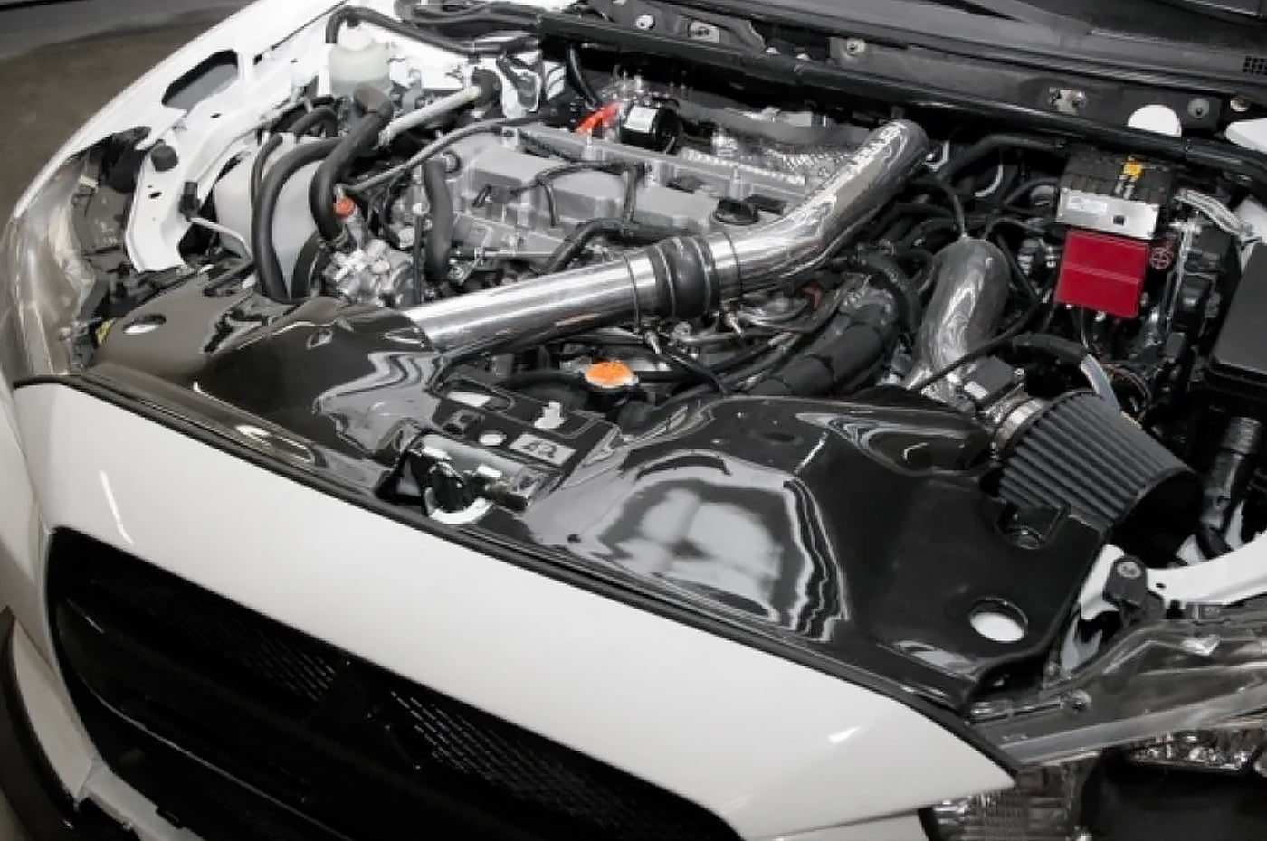 APR Carbon Fiber Radiator Shroud for Evo X (CF-410031)