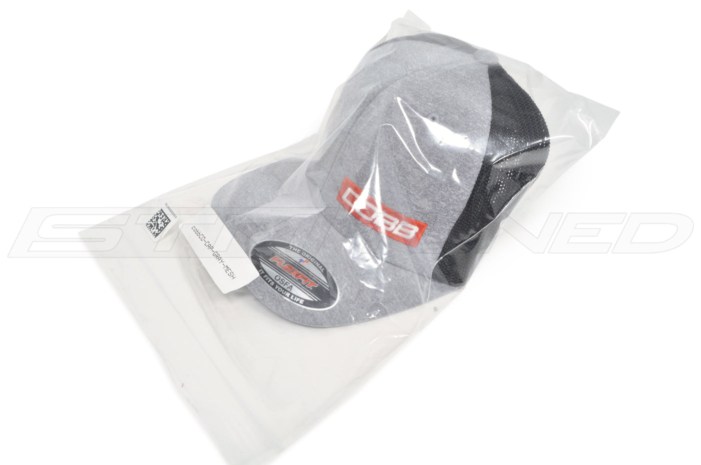 COBB Grey Mesh 2-Tone Stretch Hat