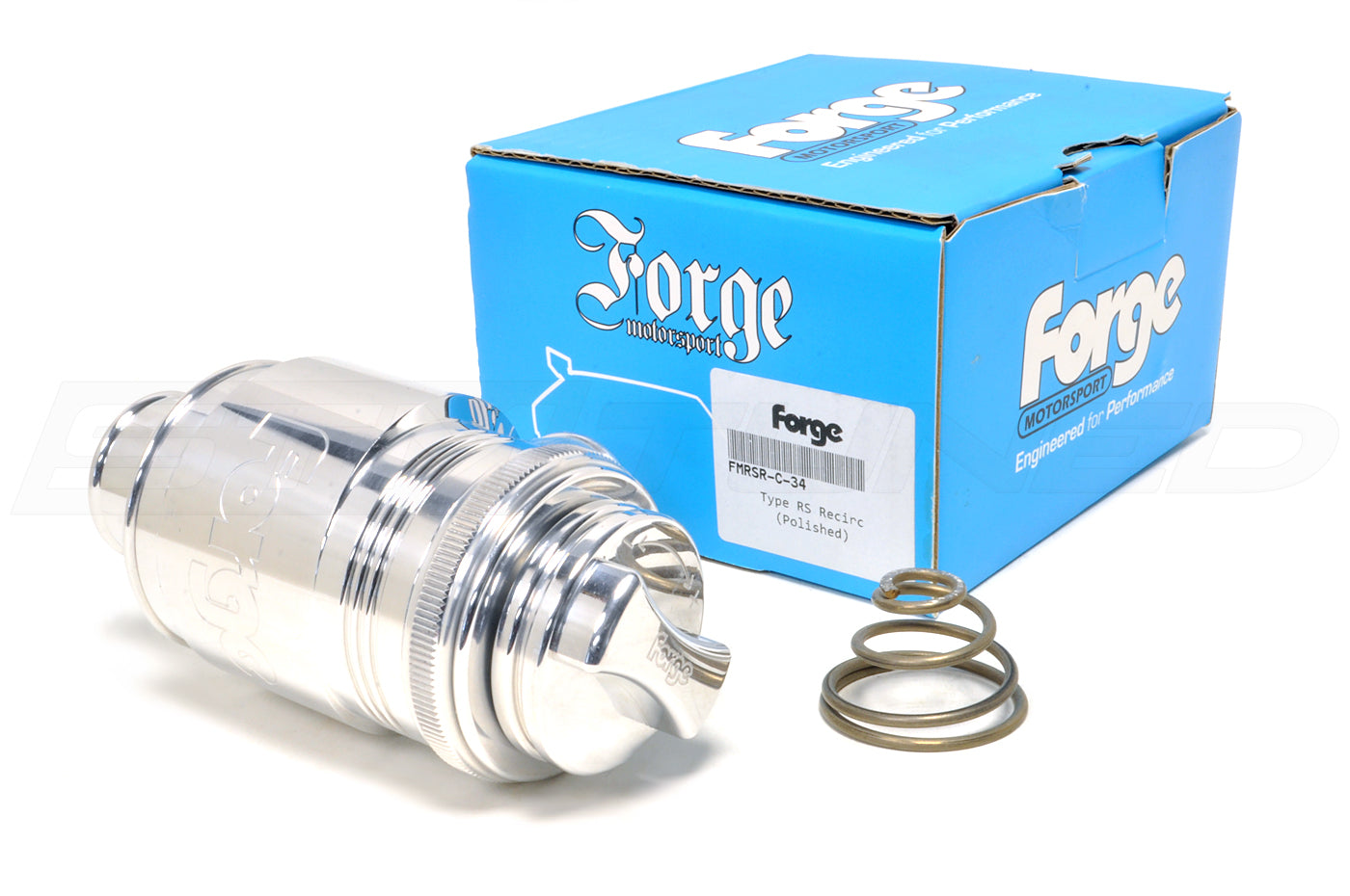 Forge Type RS Recirculated 34mm BOV for Evo 4-X 3000GT