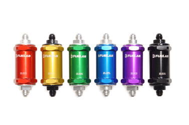 FUELAB 818 Series Fuel Filter (3" Short)
