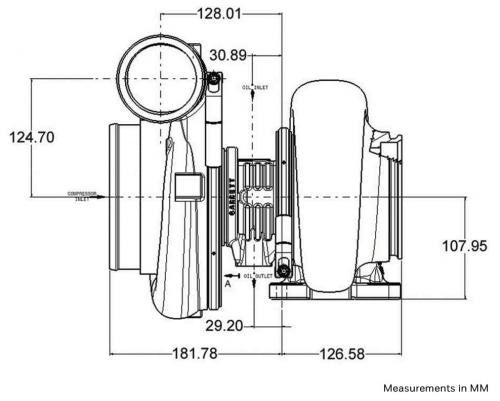 Garrett GTX5533R Gen II (1000-2500 HP)