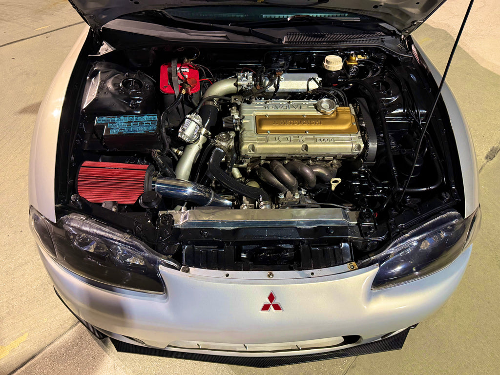 Eclipse 2G DSM Custom Fab Air Intake take pipe