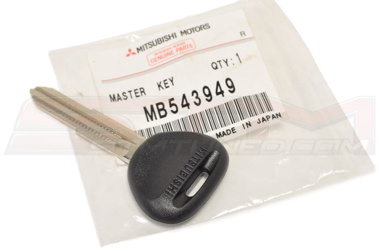 Mitsubishi OEM Blank Key (With Rubber Head) for DSM/3000GT (MB543949)