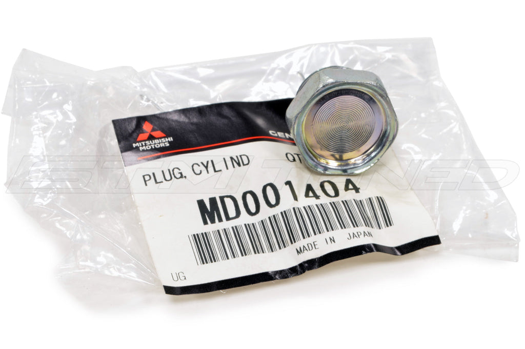 Mitsubishi OEM M18 Plug for 4G63 Evo/DSM Oil Filter Housing (MD001404)