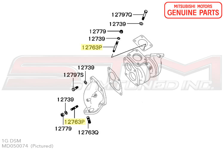 Mitsubishi Turbo Stud - 1G DSM
