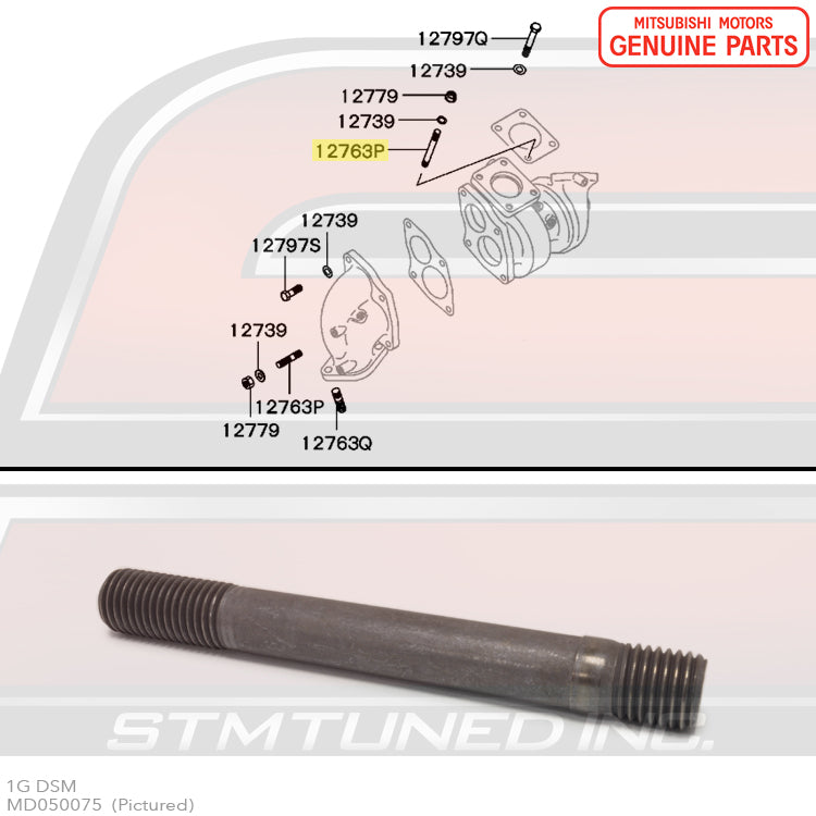 Mitsubishi OEM Turbo Hardware for 1G DSM