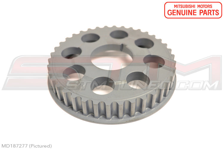 Mitsubishi OEM Crankshaft Sprocket for Evo 4-9 & 7-Bolt DSM (MD187277)