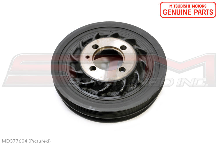 Mitsubishi OEM Crank Pulley for DSM/Evo 1-3 (MD377604)