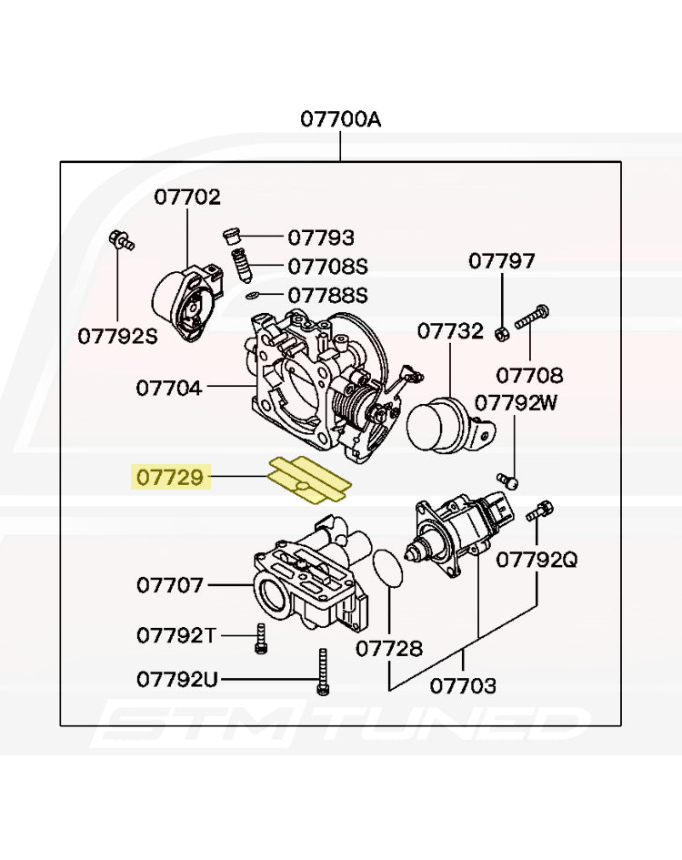 Mitsubishi OEM FIAV O-Ring Seal for 1991+ DSM & 3000GT (MD614406)