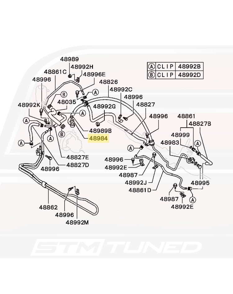Mitsubishi OEM M12 Lock Washer for Evo/DSM (MF450407)