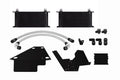 Mishimoto Dual Engine Oil Cooler Kit for Evo X (MMOC-EVO-08)