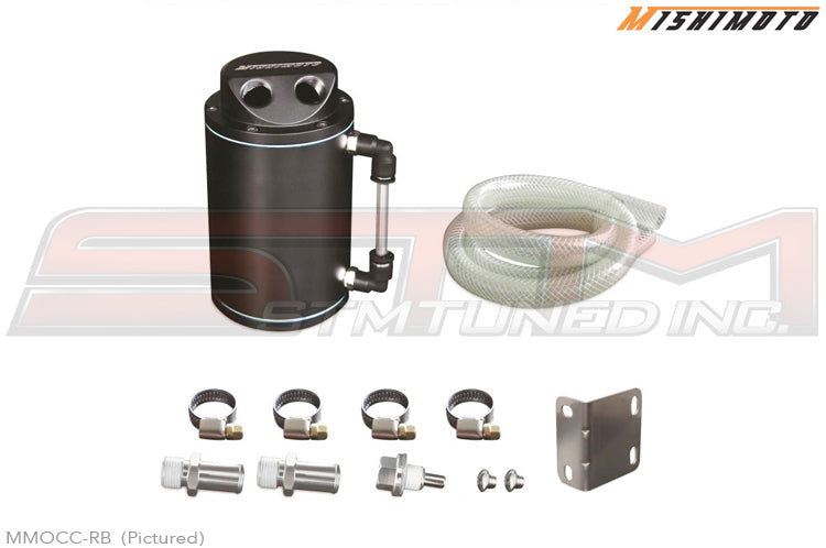 Mishimoto Black Oil Catch Can - Universal