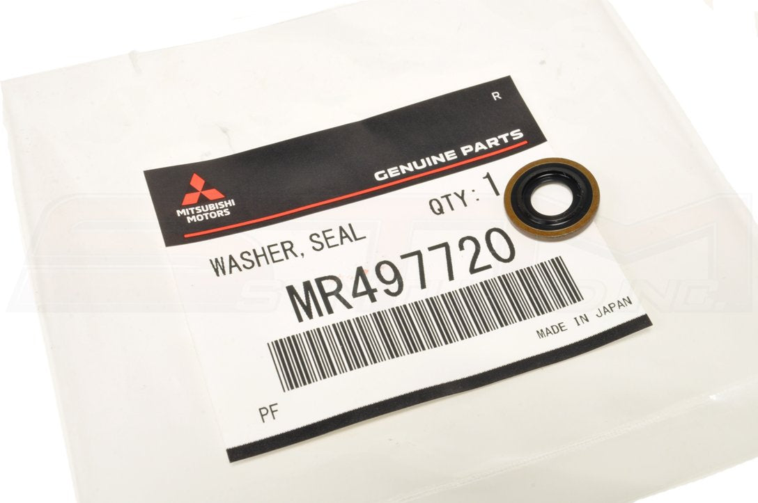 Mitsubishi OEM Oil Return Line Bolt Gasket for 1G/2G DSM and Evo 4-9 (MR497720)