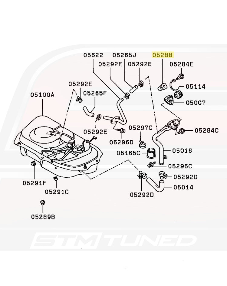 Mitsubishi OEM Speaker/Mirror Grommet (MU480032)