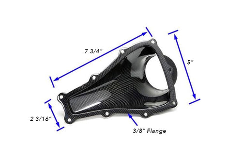 APR Carbon Fiber Universal Air Inlet Duct Type 1 (NACA-020825)