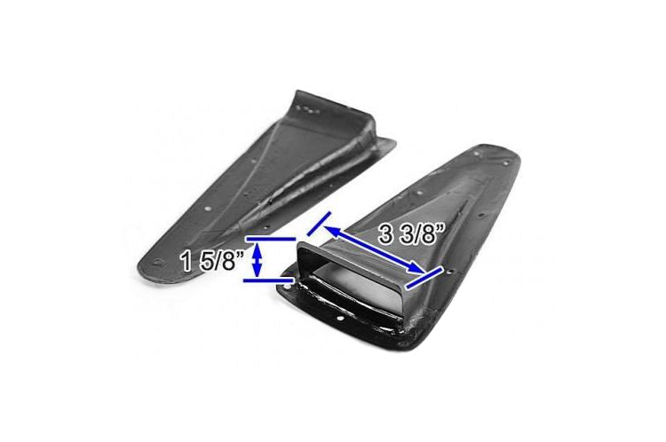 APR Carbon Fiber Universal Air Inlet Ducts Type 2 (NACA-032026)