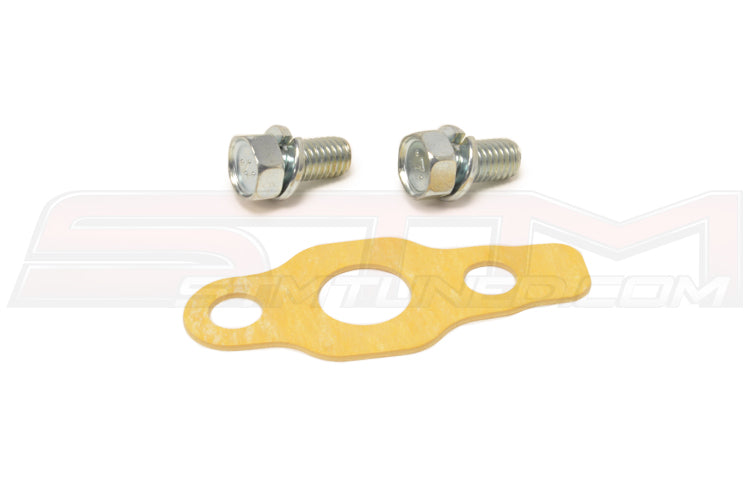 Mitsubishi OEM Oil Return Line to Turbo Bolt & Gasket Kit for 2G DSM