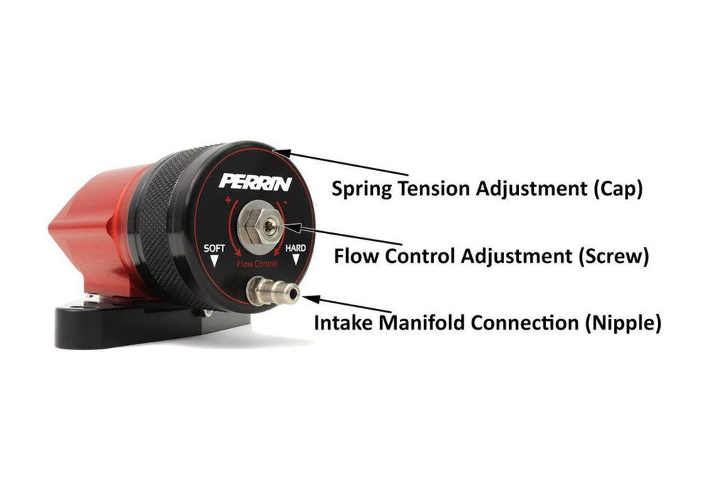 Perrin Bypass Valve for 2015-2021 WRX (PSP-TAC-615RD)