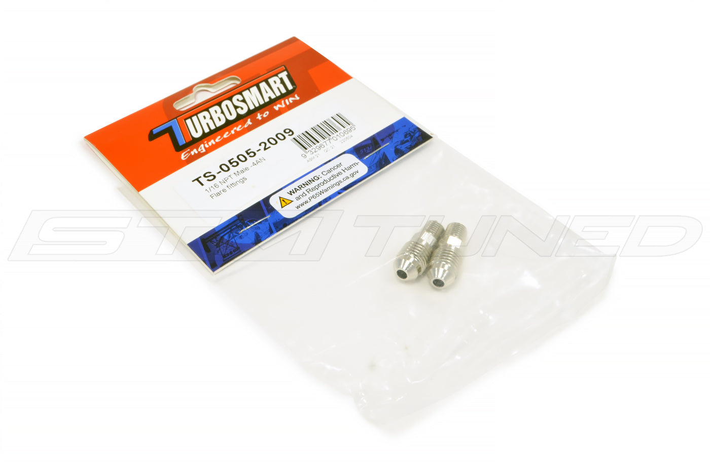Turbosmart Flare Fittings 1/16 NPT to -3AN (TS-0505-2008)