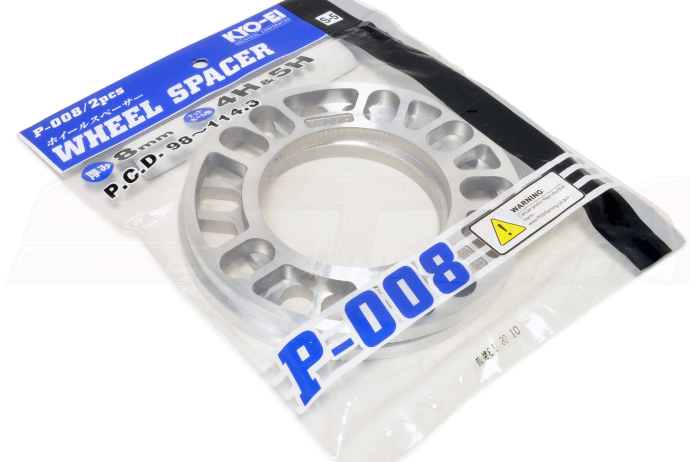Project Kics Universal Wheel Spacers 8mm (W008UP)