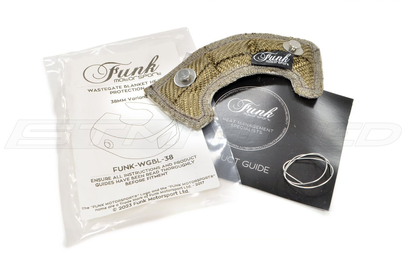 Funk Motorsport Titanium Heat Blanket for 38mm Wastegate (WGBL-38)