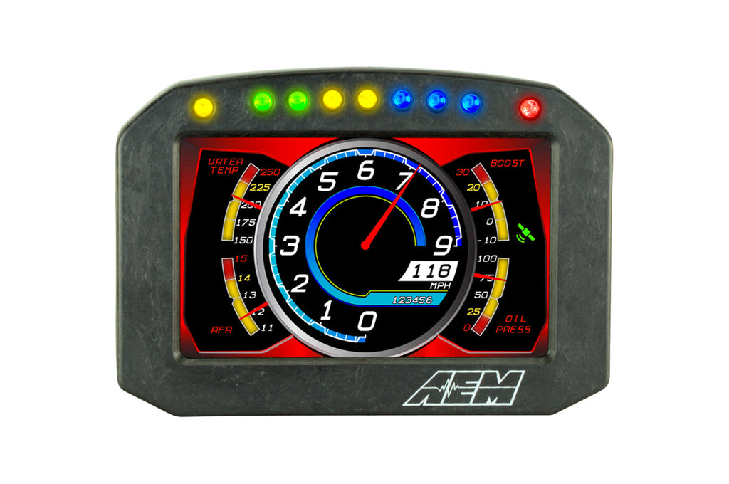 AEM CD5F Carbon Digital Racing Flat Dash Display