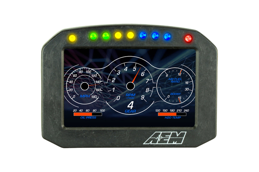 AEM CD5F Carbon Digital Racing Flat Dash Display