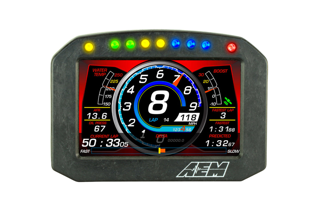 AEM CD5F Carbon Digital Racing Flat Dash Display