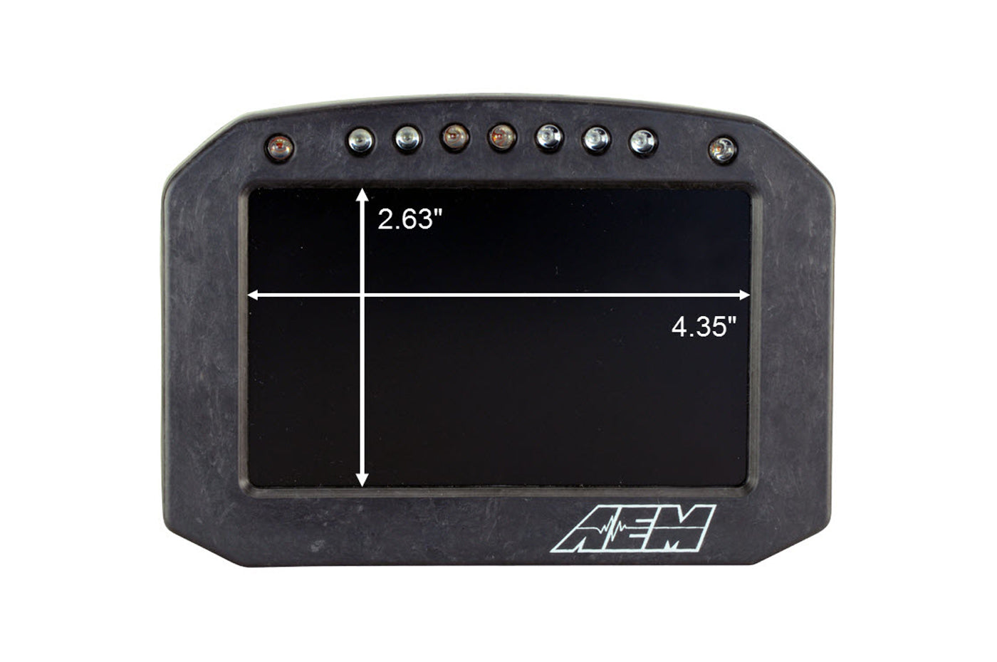 AEM CD5F Carbon Digital Racing Flat Dash Display