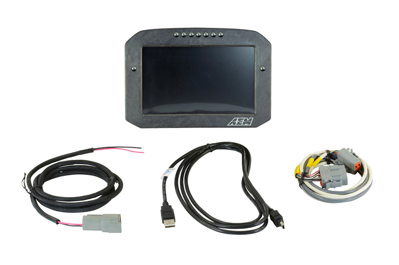AEM CD7F Carbon Digital Racing Flat Dash Display