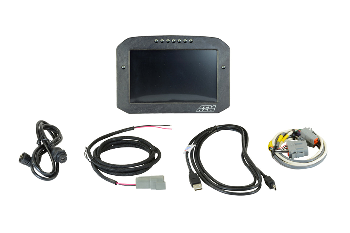 AEM CD7F Carbon Digital Racing Flat Dash Display