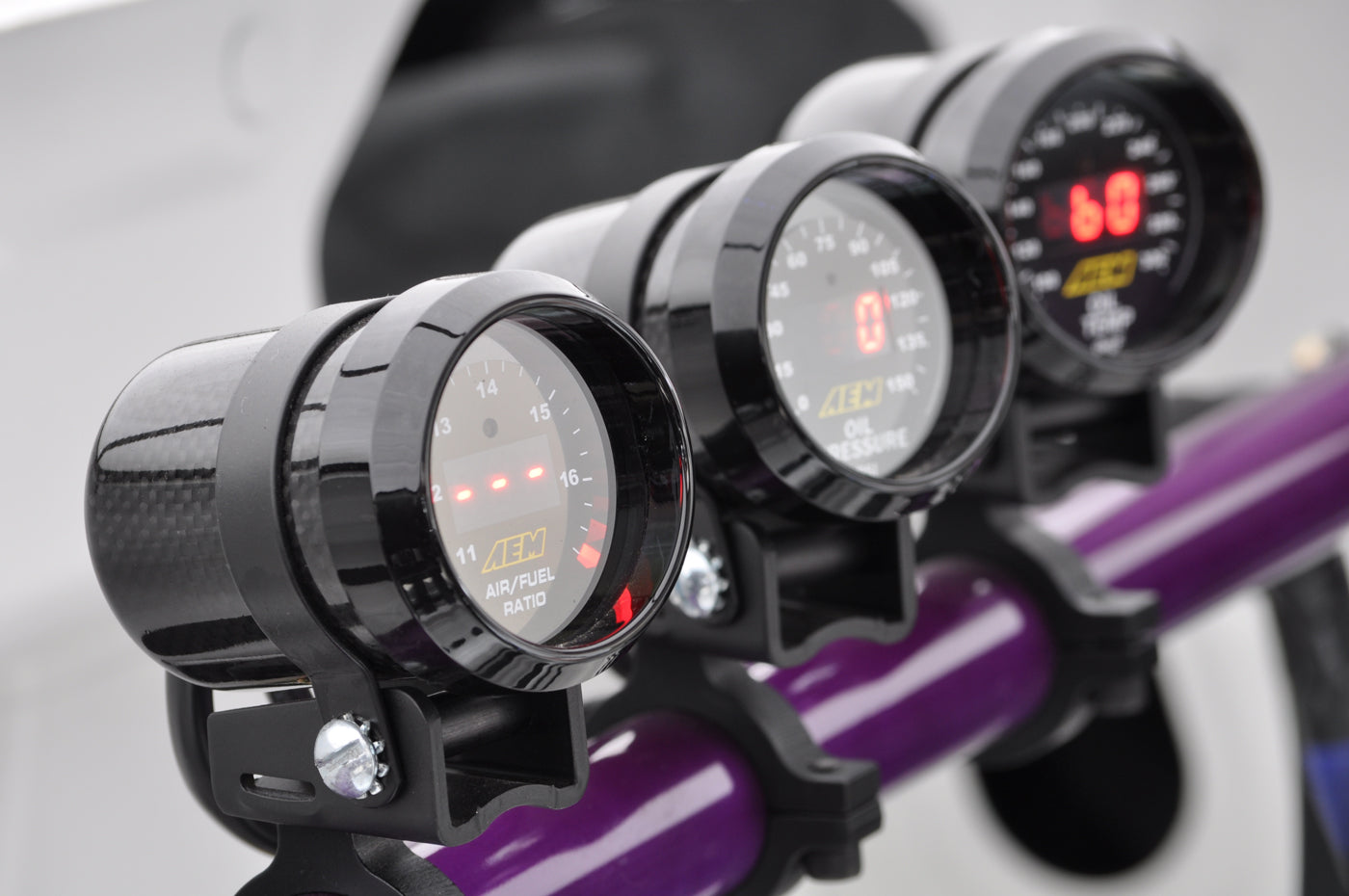 AEM Digital Oil / Fuel 100 PSI Gauge (30-4401)