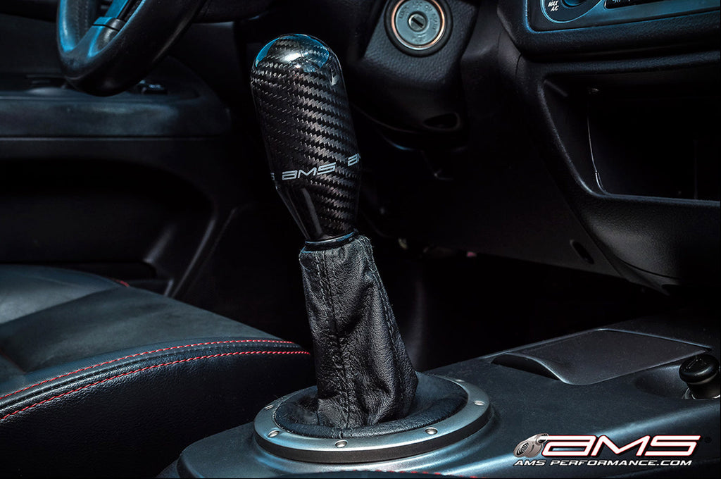 AMS Extended Carbon Fiber Weighted Shift Knob (M10x1.25)