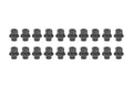 Belak M12x1.5 Black Aluminum Lug Nuts Set of 20 (LUG-AL-M12X1.5)