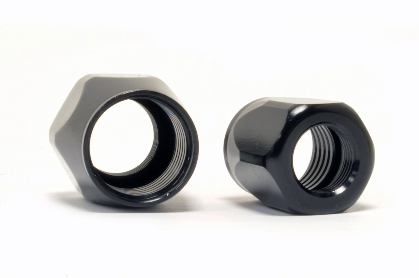 Russell Full Flow Hose End Black Sockets (Pair of 2)