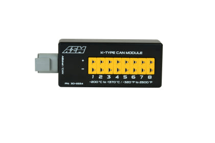 AEM 8-Channel K-Type Thermocouple EGT CAN Module (30-2224)