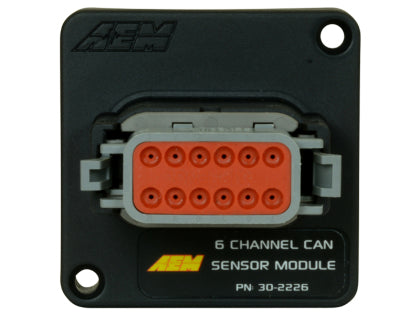 AEM Carbon 6 Channel CAN Sensor Module (30-2226)