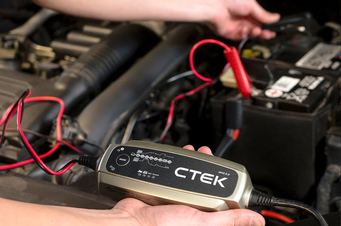 CTEK MXS 5.0 Battery Charger for 12 Volt Batteries (40-206)