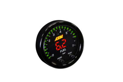 AEM X-Series Oil Fuel Pressure Gauge (30-0301)