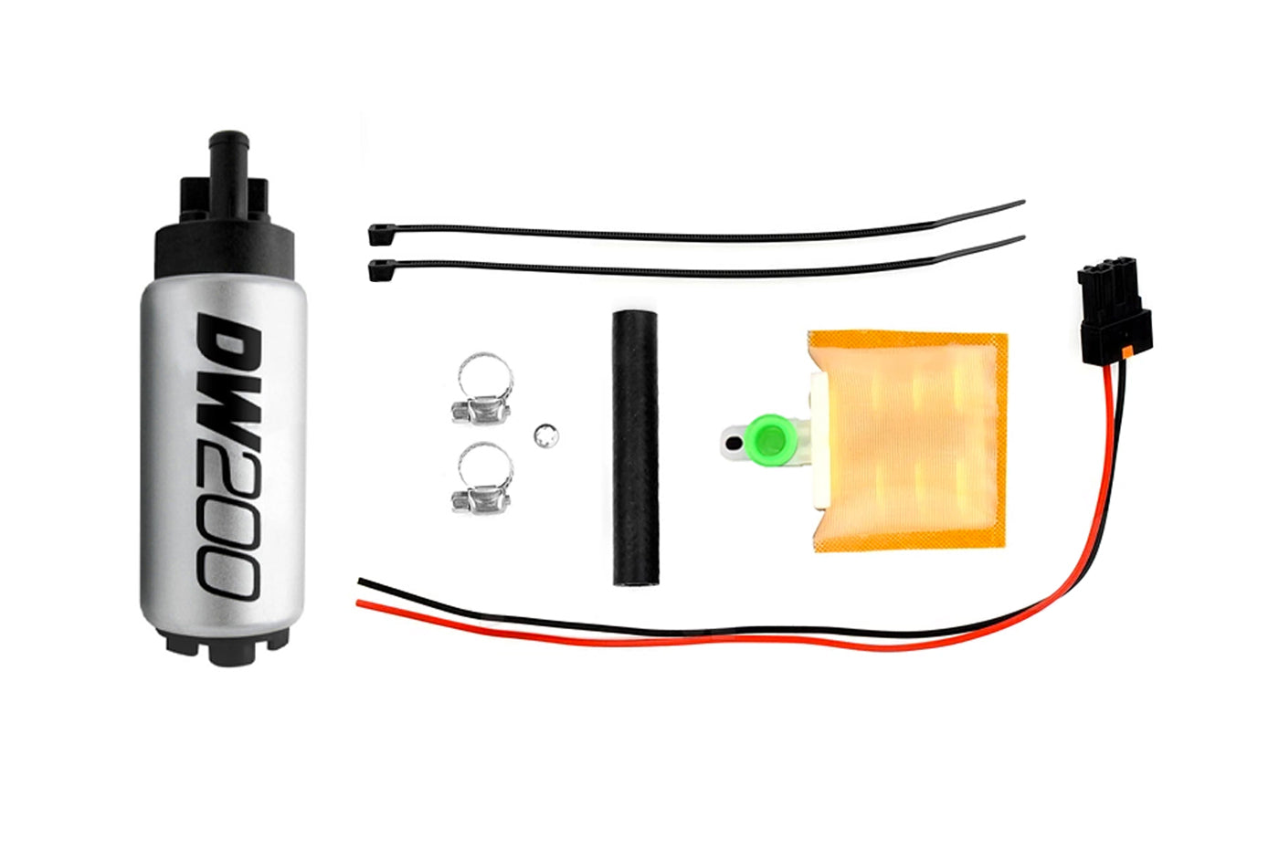 DeatschWerks DW200 255LPH Fuel Pump & Install Kit
