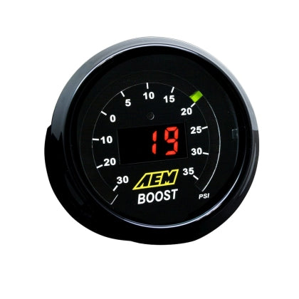 AEM Digital Boost Gauge 30-0-35 PSI (30-4406)